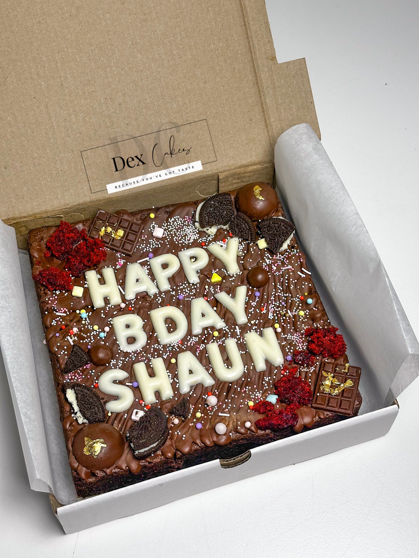 Celebration Slab Brownie