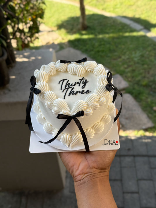 Bento cake_ 12x8cm