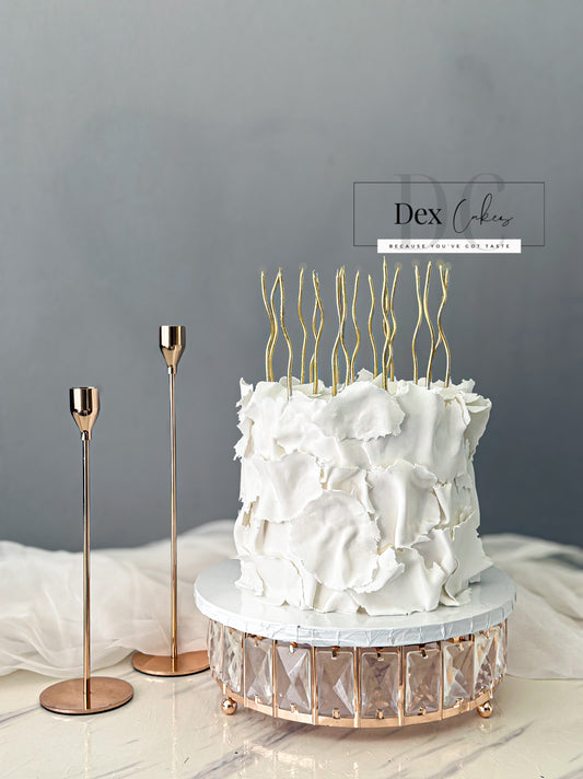 Luxury Textured Celebration Cake