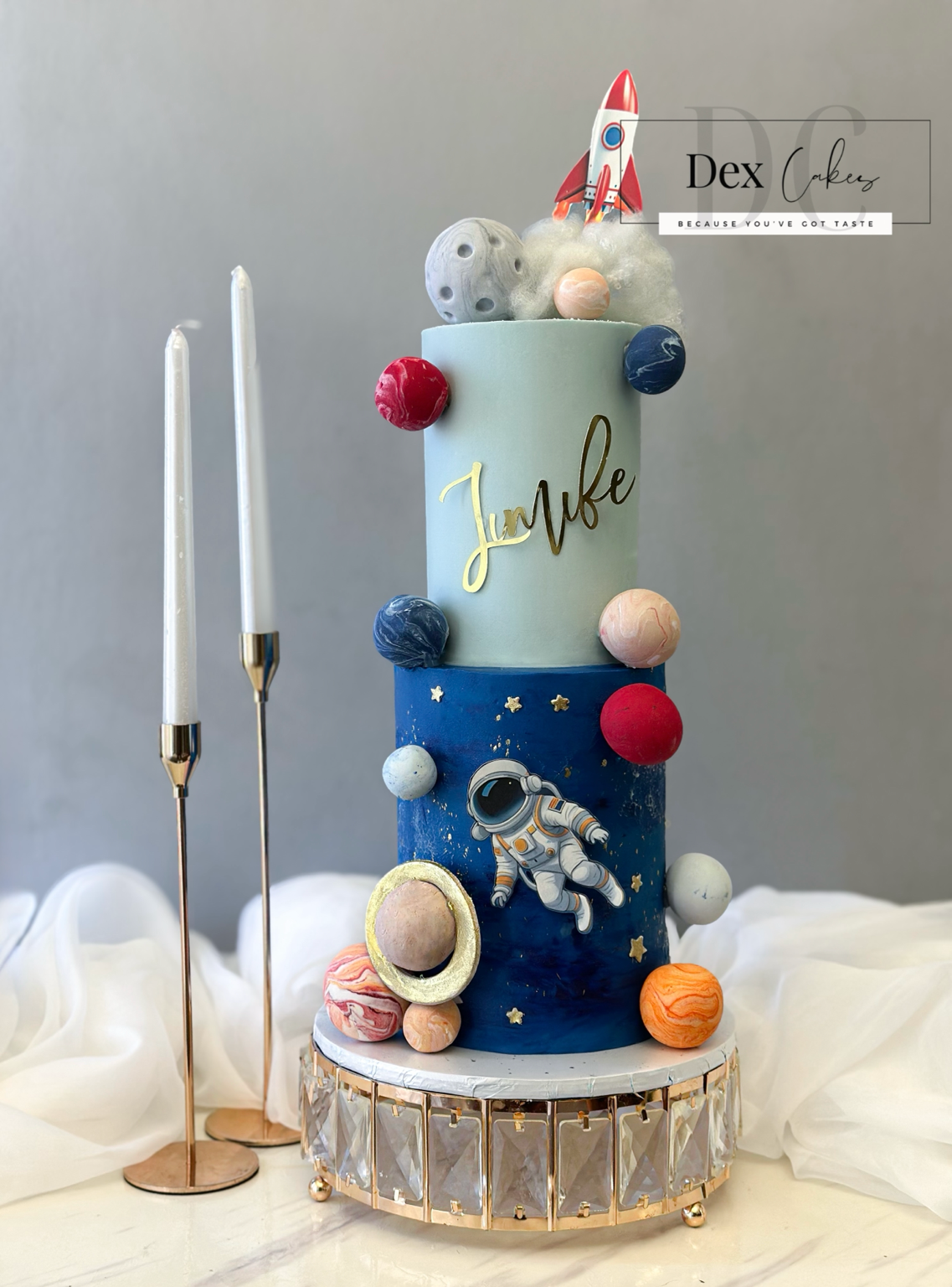 Space Explorer Cake