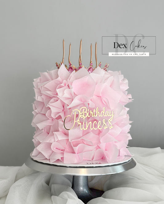 Wafer Ruffle Couture