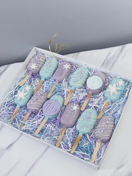 Frozen Princess Cakesicles