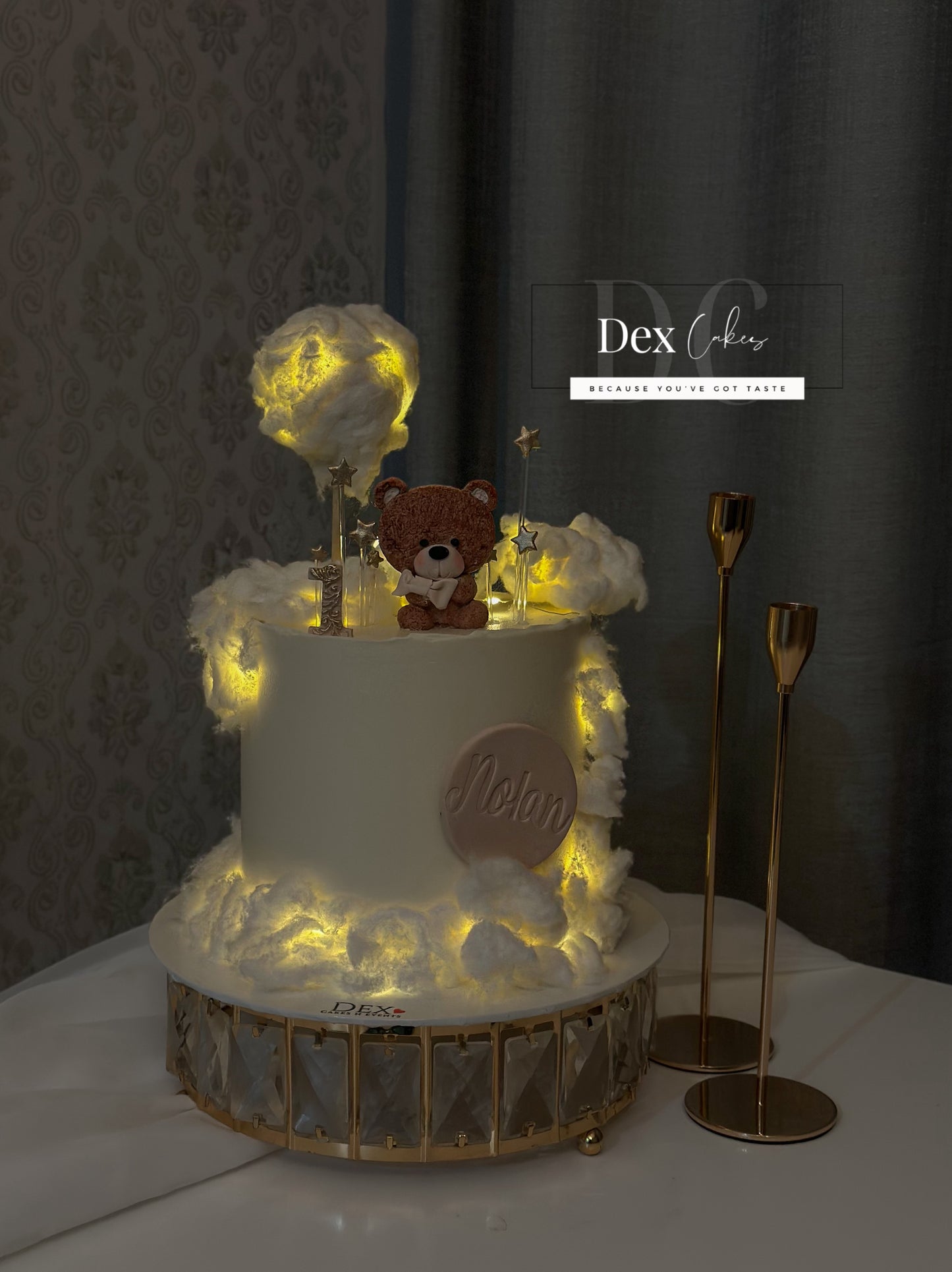 Enchanted Teddy Bear Cake