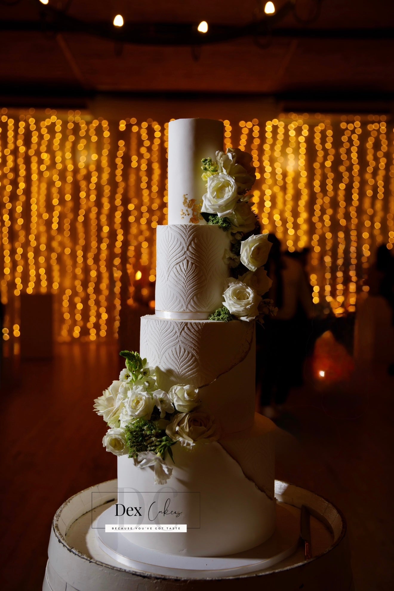 Eternal Elegance Wedding Cake – Luxury 4-Tier Wedding Cake