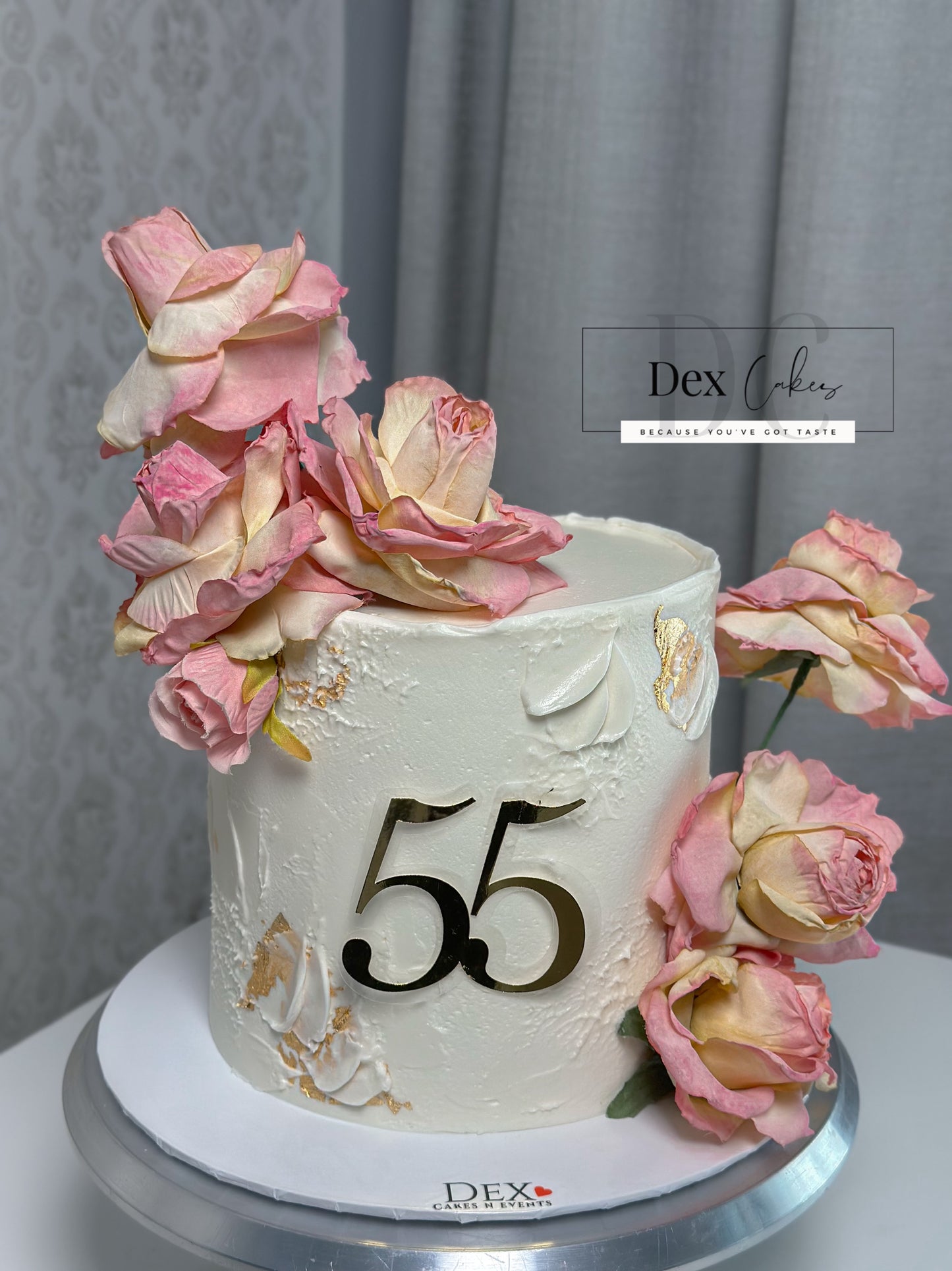 Blush Bloom Cake