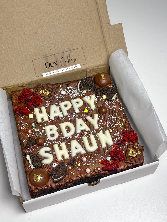 Celebration Slab Brownie