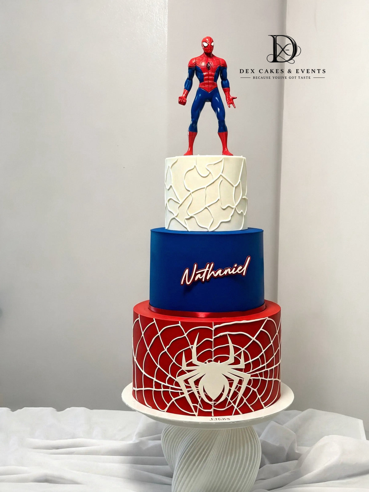 Spider-Man Hero 3-Tier Cake