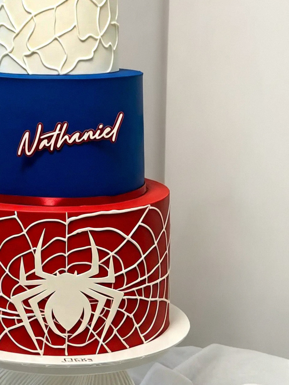 Spider-Man Hero 3-Tier Cake