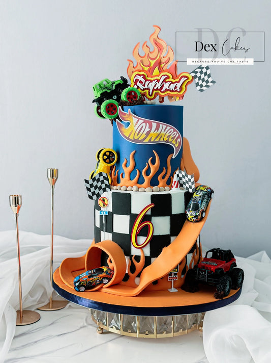 Hot Wheels Adventure Cake