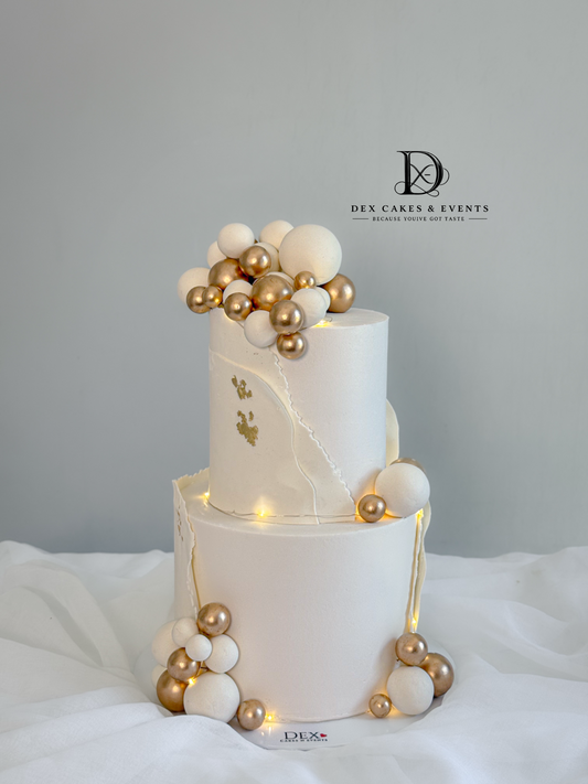 White & Gold Luxe